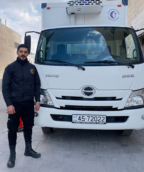 <div class="ttm-team-member-content shadow-box">
                                    <div class="ttm-team-member-single-list">
                                        <h2 class="ttm-team-member-single-title">Distribution &#8220;Transportations&#8221; </h2>
                                        <div class="entry-content ttm-blog-single">
                                            <div class="ttm-box-desc-text">
                                                <p>
                                                    We have validated temperature controlled trucks that deliver products safely to our customers by following the related standard operating procedures according to our authority regulations and WHO&#8217;s good distribution practices.
                                                </p>
                                                <p>
                                                    We cover all hospitals, health care centers, pharmacies and medical centers through our own vehicles that are managed by an online vehicle tracking system, and through third parties that are validated by JFDA, including Mersal and Aramex companies.
                                                </p>
                                            </div>
                                        </div>
                                    </div>
                                </div>